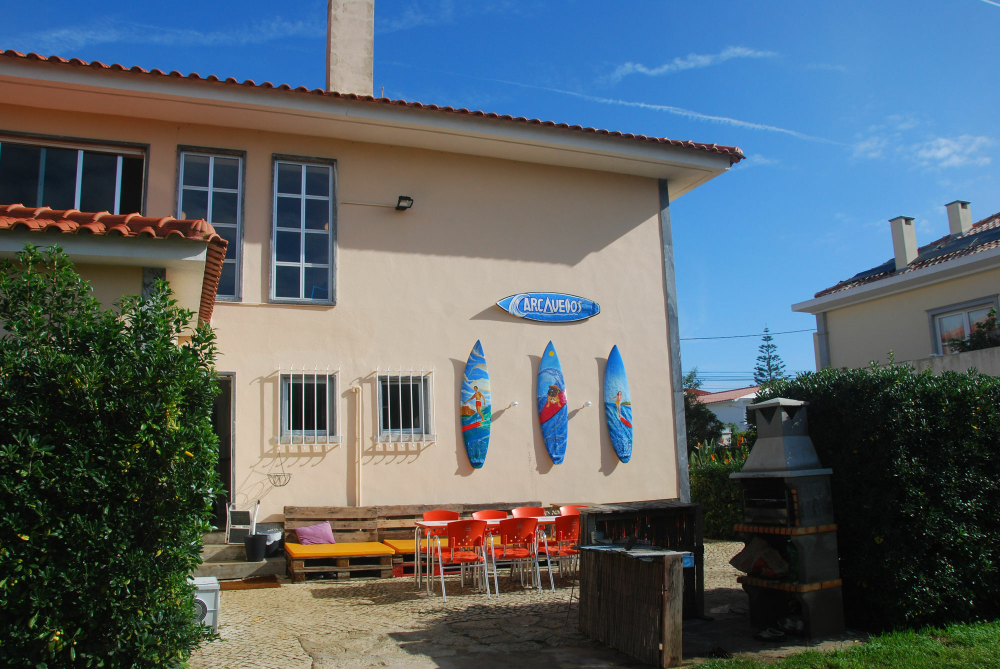 Carcavelos Surf Hostel&Surf Camp Exterior foto
