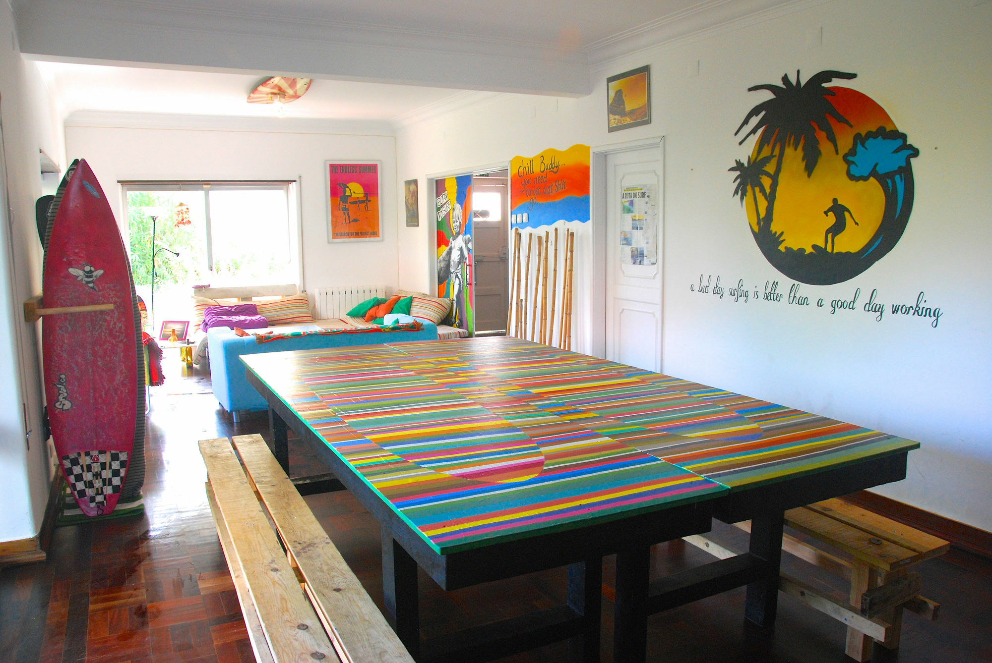 Carcavelos Surf Hostel&Surf Camp Exterior foto